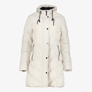 TwoDay gewatteerde dames winterjas lichtbeige