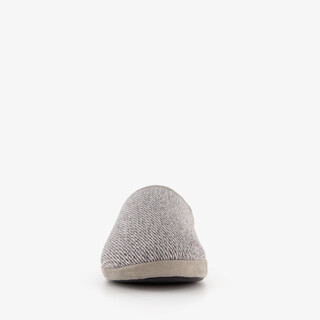 Thu!s heren instap heren pantoffels met voering lichtgrijs