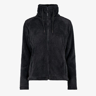 Mountain Peak furry dames fleece vest zwart