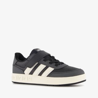 Adidas Breakbase kinder sneakers zwart wit