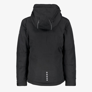 Mountain Peak gewatteerde kinder softshell jas zwart