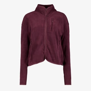 Mountain Peak dames outdoor fleece vest bordeaux