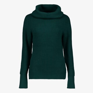 TwoDay geribde dames coltrui groen