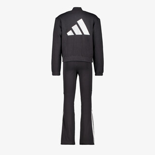 Adidas JG Glam TS kinder trainingspak zwart wit
