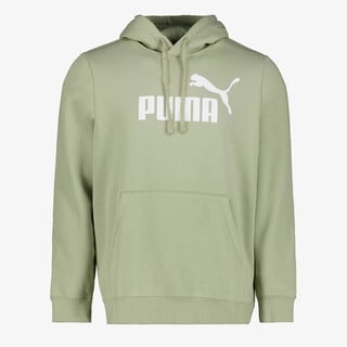 Puma Essentials 2 Color No. 1 Logo hoodie lichtgroen