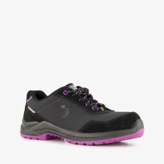Safety Jogger Organic S1P lage dames veiligheidsschoen zwart paars