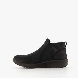 Skechers Lovely Vibe dames enkellaarsjes zwart