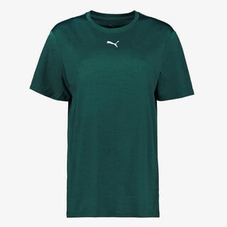 Puma M Tad Essentials heren sport T-shirt groen