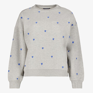 TwoDay dames trui met blauwe hartjes