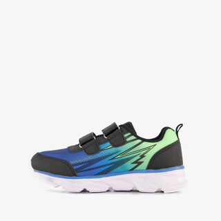 Blue Box jongens sneakers met lichtjes blauw zwart