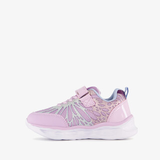 Blue Box meisjes sneakers met lichtjes en glitters paars