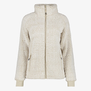 Kjelvik dames outdoor teddy vest ecru