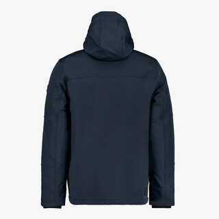 Kjelvik gewatteerde heren softshell jas blauw