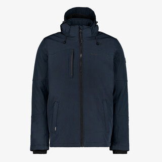 Kjelvik gewatteerde heren softshell jas blauw
