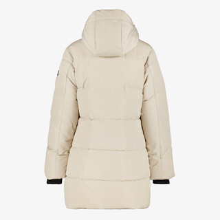 Kjelvik gewatteerde dames outdoor jas beige