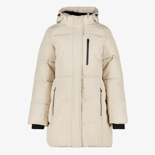 Kjelvik gewatteerde dames outdoor jas beige