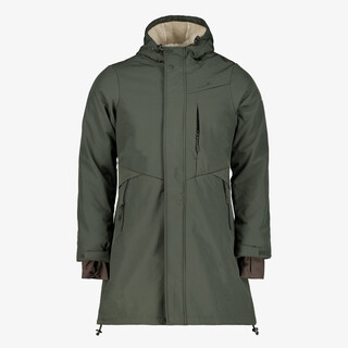 Mountain Peak lange gevoerde dames softshell jas groen