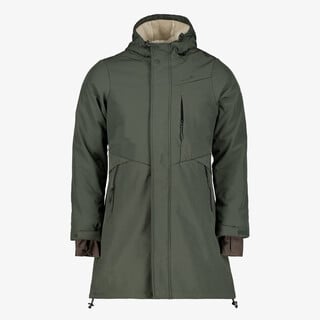 Mountain Peak lange gevoerde dames softshell jas groen