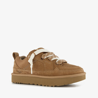 UGG Lo Lowmel suede dames sneakers cognac