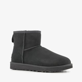 UGG Classic Mini II suede dames laarsjes zwart