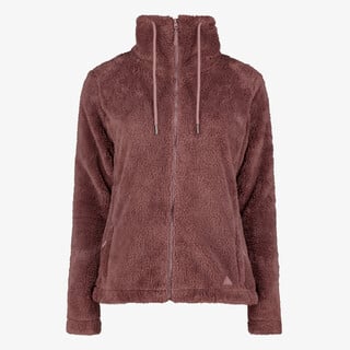 Mountain Peak furry dames fleece vest roze