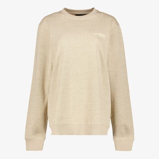 Unsigned fijngebreide heren trui beige