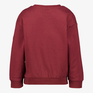 Name It meisjes sweater met hartje rood