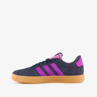 Adidas VL Court 3.0 suède dames sneakers blauw paars