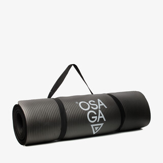 Osaga yoga fitness mat zwart