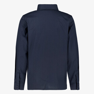 Name It jongens overhemd met borstzakje blauw