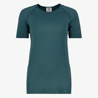 Osaga seamless dames sport T-shirt donkergroen
