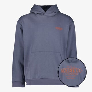 JJ REBEL heren hoodie blauw
