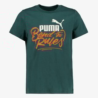 Puma Mid90s kinder sport T-shirt groen