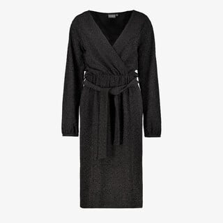 TwoDay dames jurk met glitters zwart