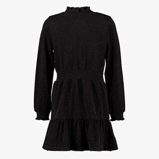 TwoDay meisjes jurk met glitters zwart