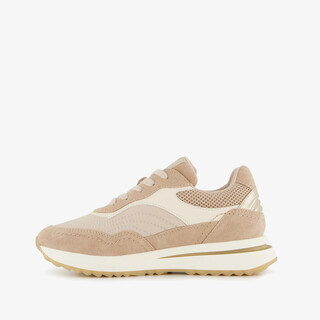 Harper suède dames sneakers beige