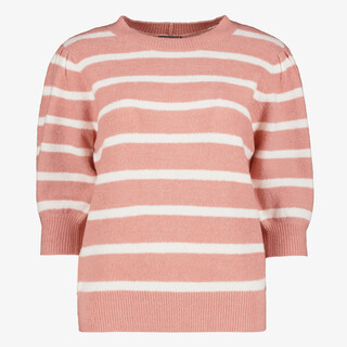 TwoDay dames trui met strepen roze wit