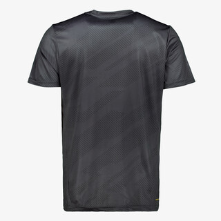 Dutchy Dry heren voetbal T-shirt met print zwart