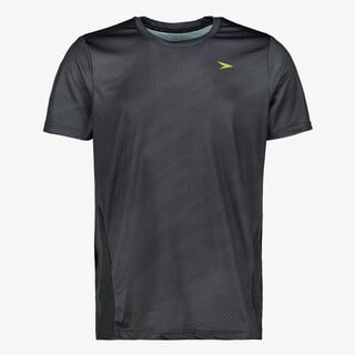 Dutchy Dry heren voetbal T-shirt met print zwart