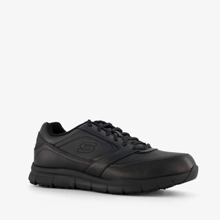 Skechers Nampa dames werkschoenen zwart