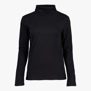 Mountain Peak dames skipully met rollneck zwart
