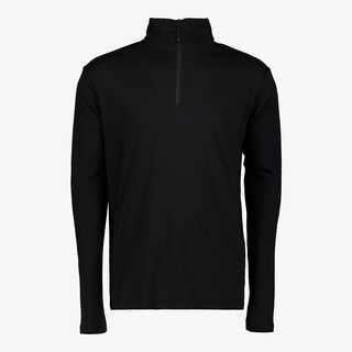 Mountain Peak heren skipully met rits zwart