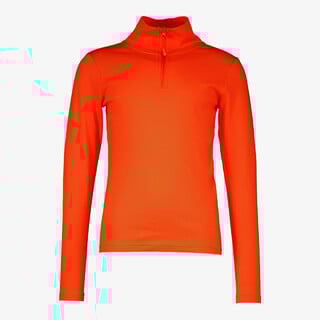 Mountain Peak kinder skipully met rits oranje
