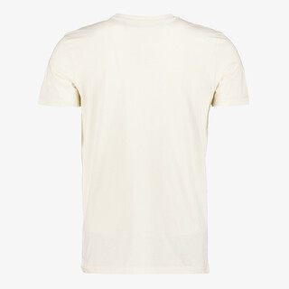 Unsigned heren T-shirt met opdruk wit