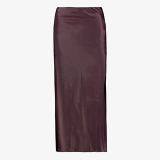 TwoDay dames maxi rok bordeauxrood