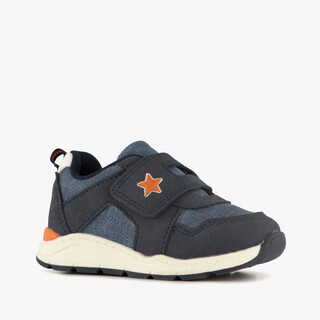 Blue Box kinder sneakers blauw oranje