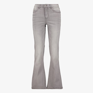 TwoDay dames flared jeans lichtgrijs