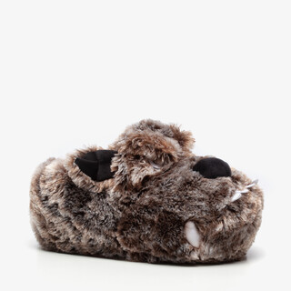 Thu!s heren pantoffels hond bruin