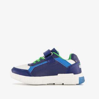 Minecraft jongens sneakers blauw groen met lichtjes