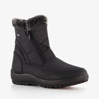 Gevoerde dames snowboots zwart